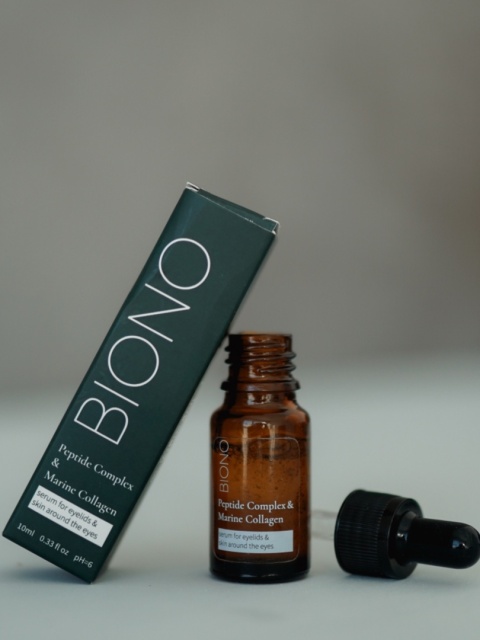 Serum do skóry wokół oczu i powiek „Kompleks Peptydowy i Kolagen Morski”