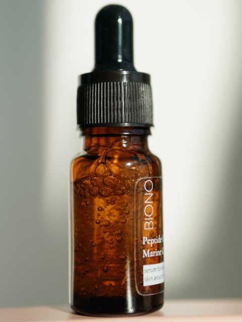 Serum do skóry wokół oczu i powiek „Kompleks Peptydowy i Kolagen Morski”