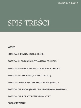 e-book pielęgnacja twarzy krok po kroku