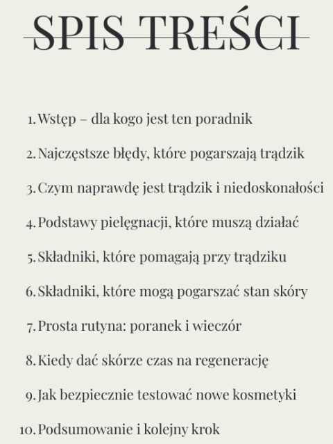 E-book Trądzik i Niedoskonałości